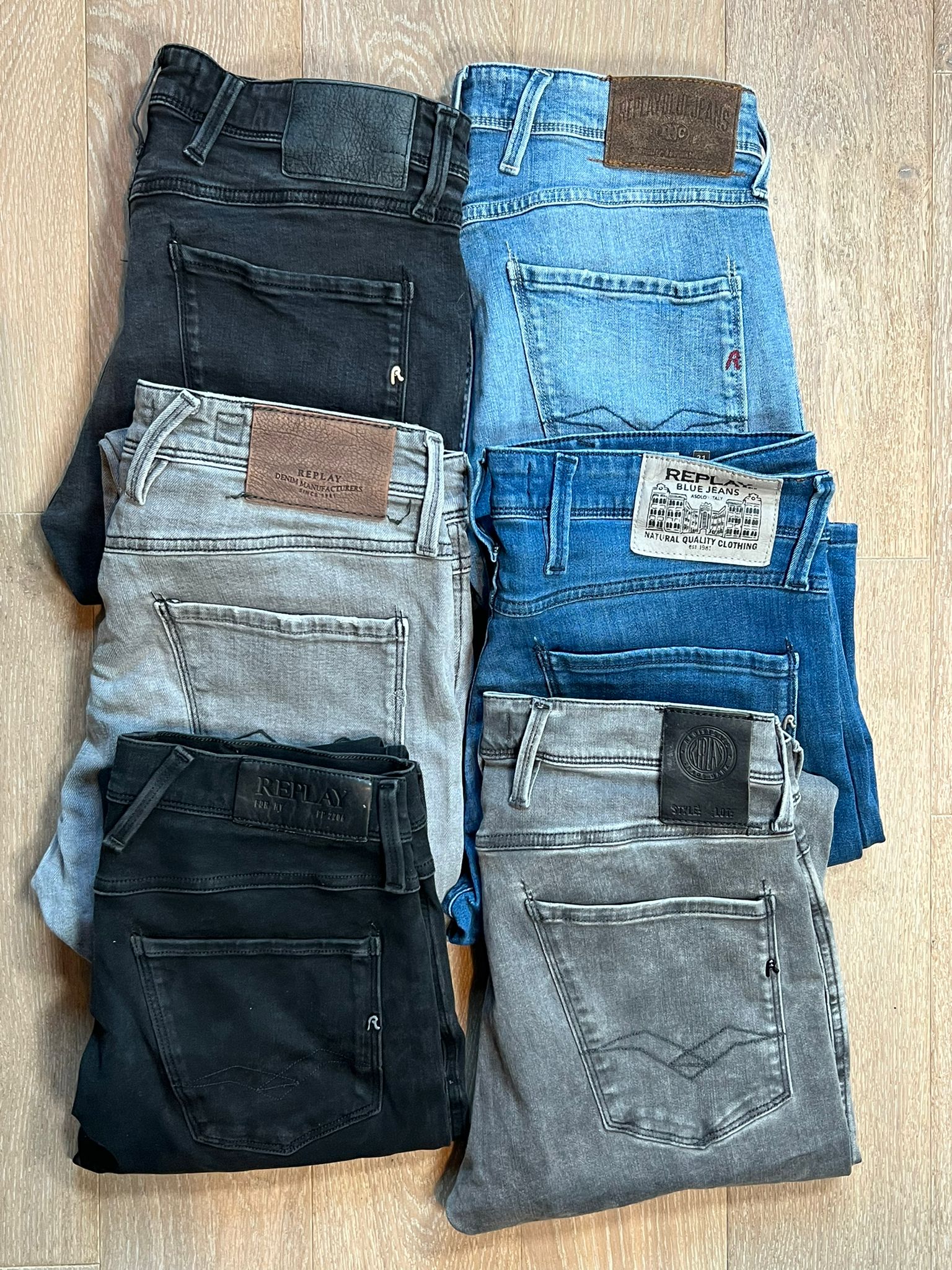 Replay Anbass Jeans Bulk x6