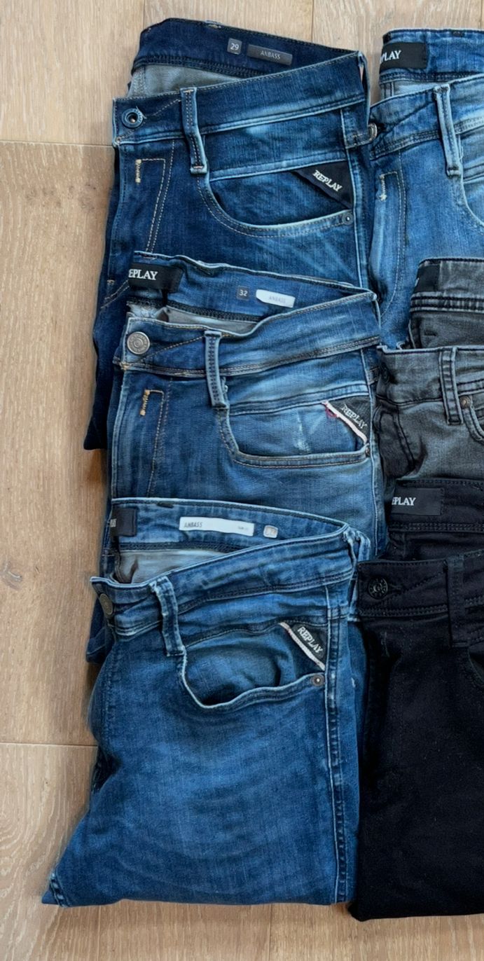 Replay Anbass Jeans Bulk x6