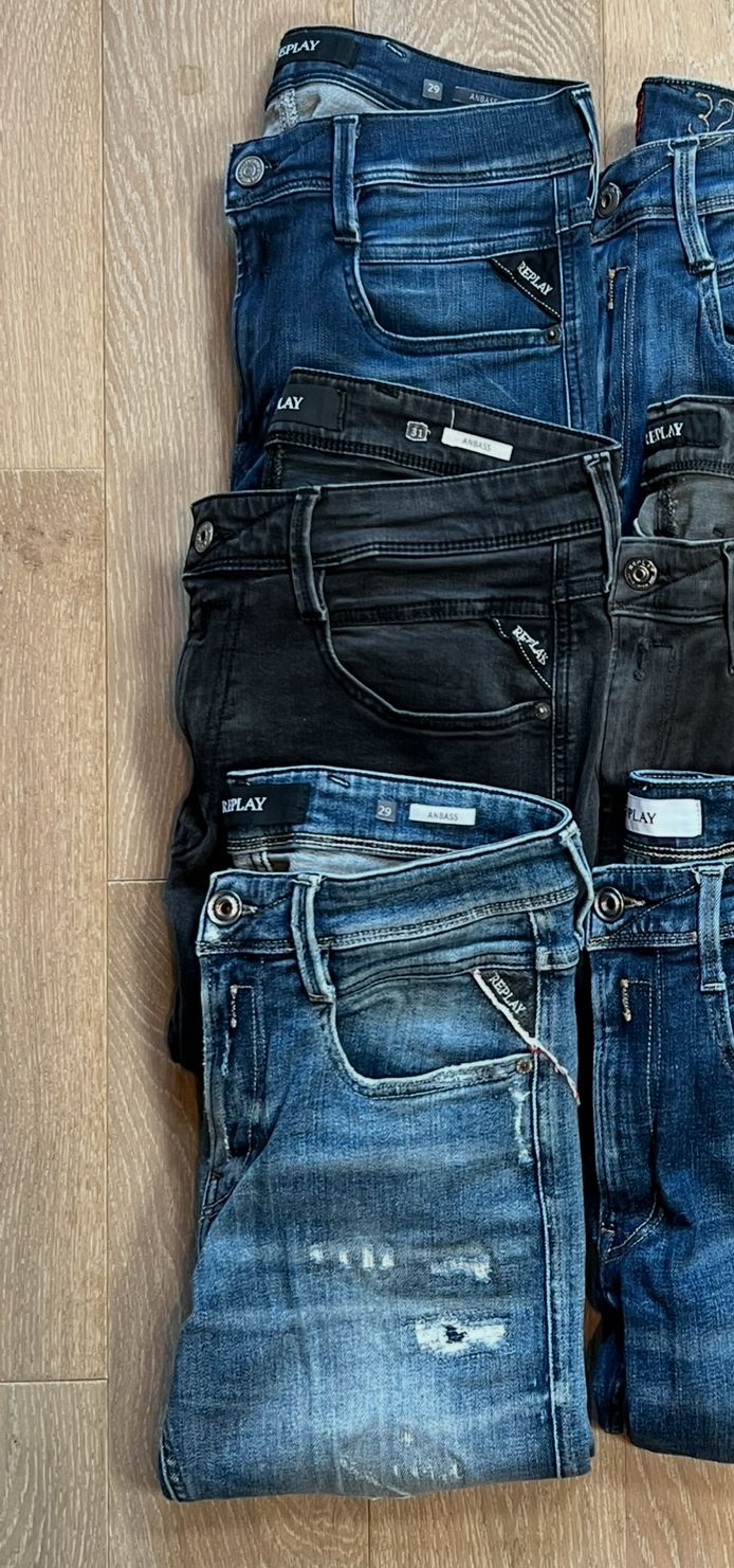 Replay Anbass Jeans Bulk x6