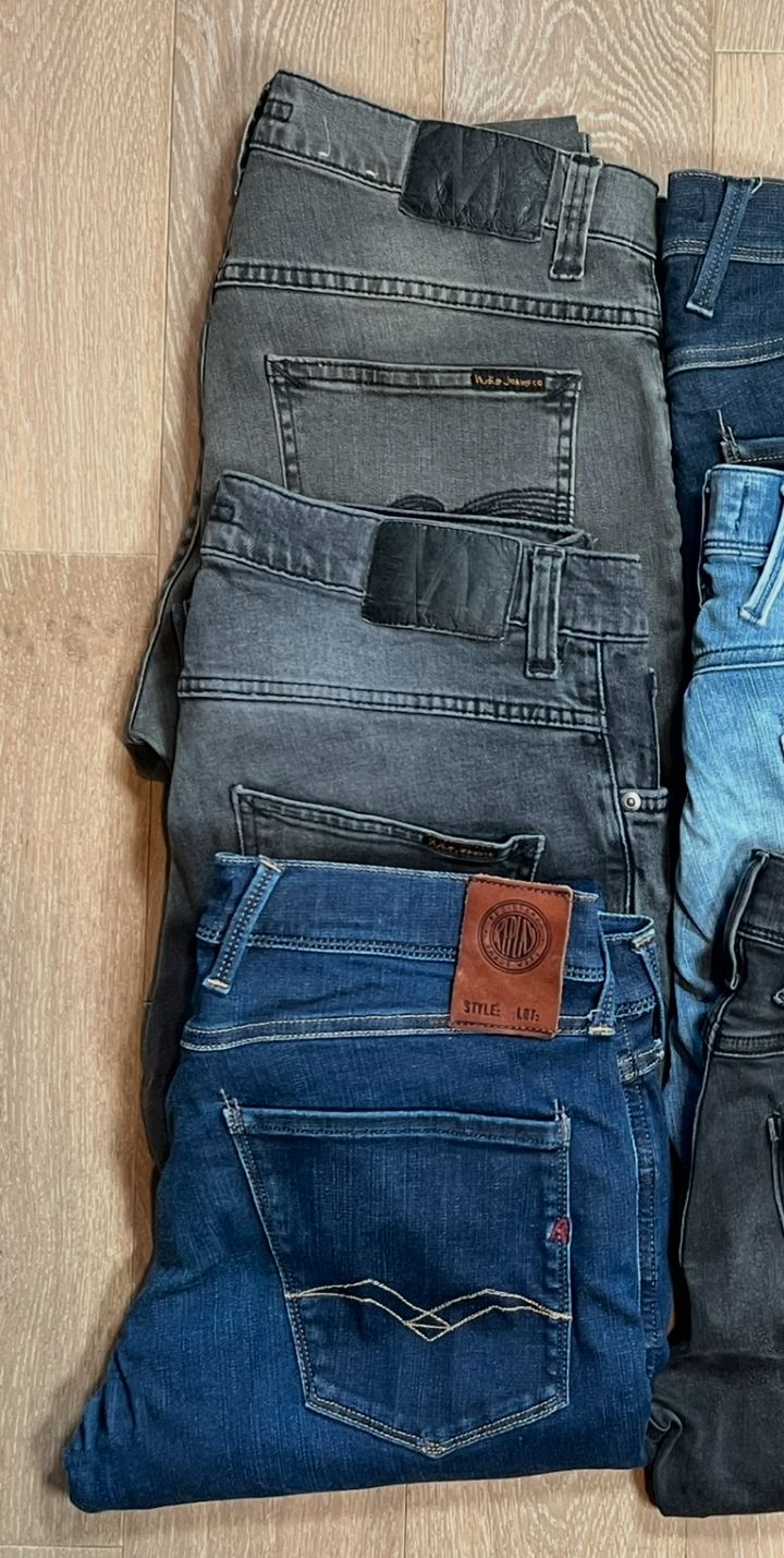 Replay Anbass & Nudie Jeans Bulk x6
