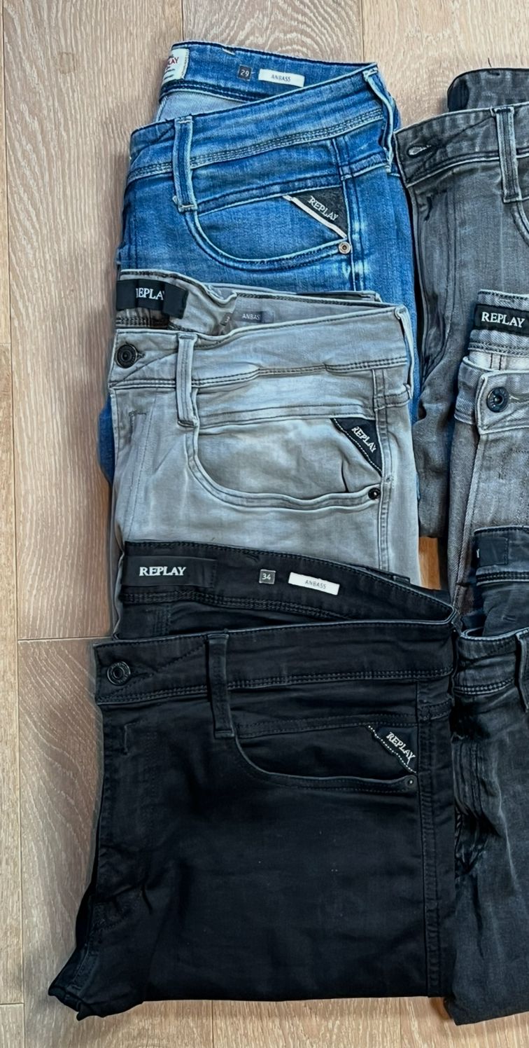 Replay Anbass Jeans Bulk x6