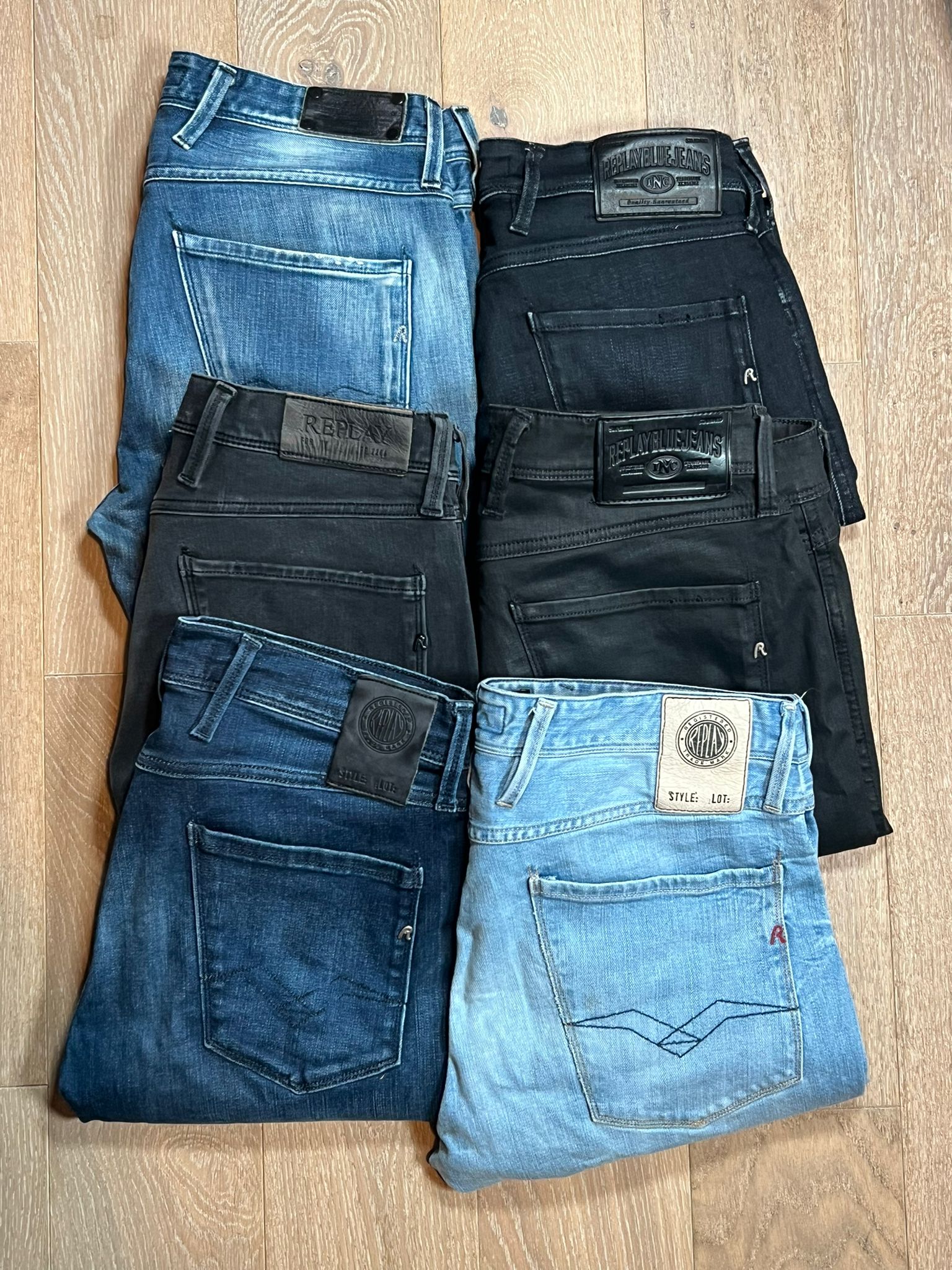 Replay Anbass Jeans Bulk x6