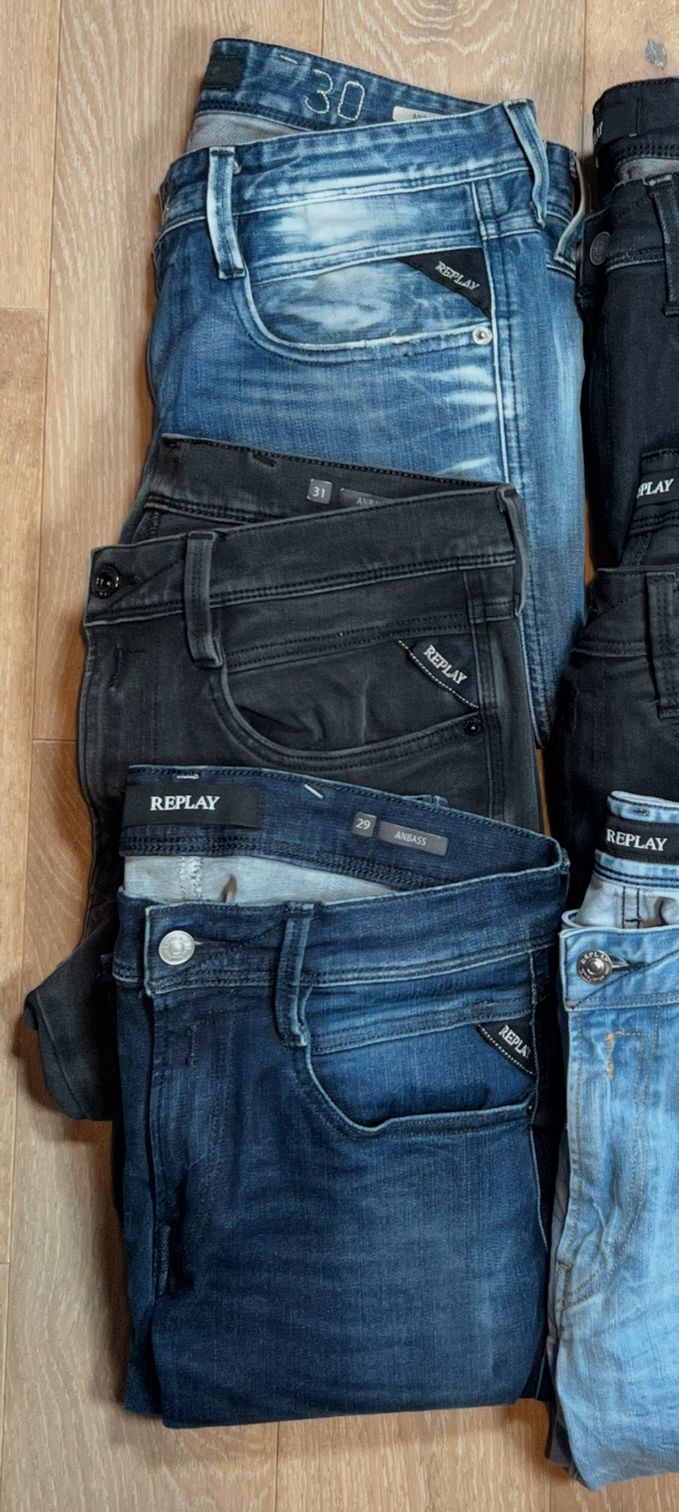 Replay Anbass Jeans Bulk x6