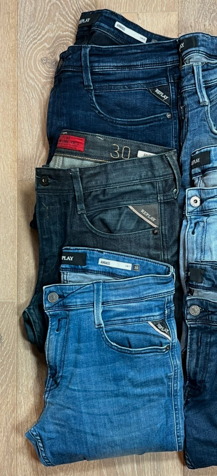 Replay Anbass Jeans Bulk x6
