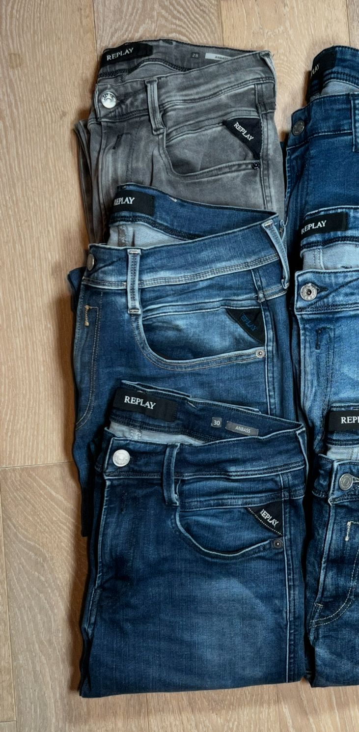 Replay Anbass Jeans Bulk x6
