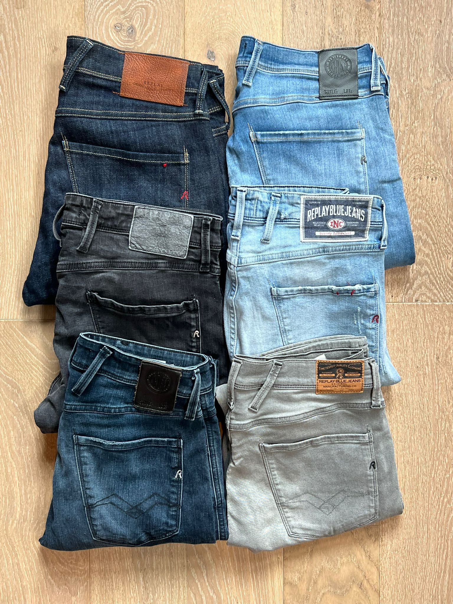 Replay Anbass jeans Bulk x6