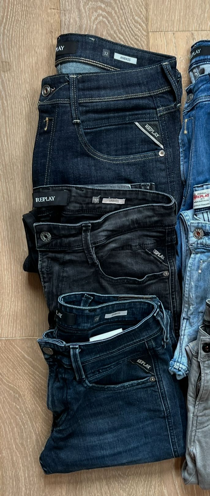 Replay Anbass jeans Bulk x6