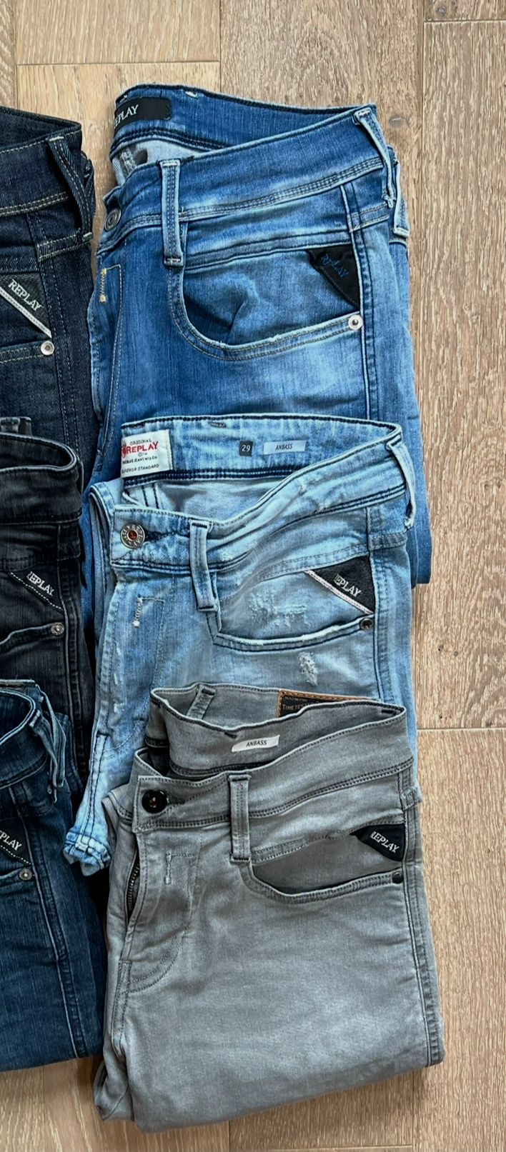 Replay Anbass jeans Bulk x6