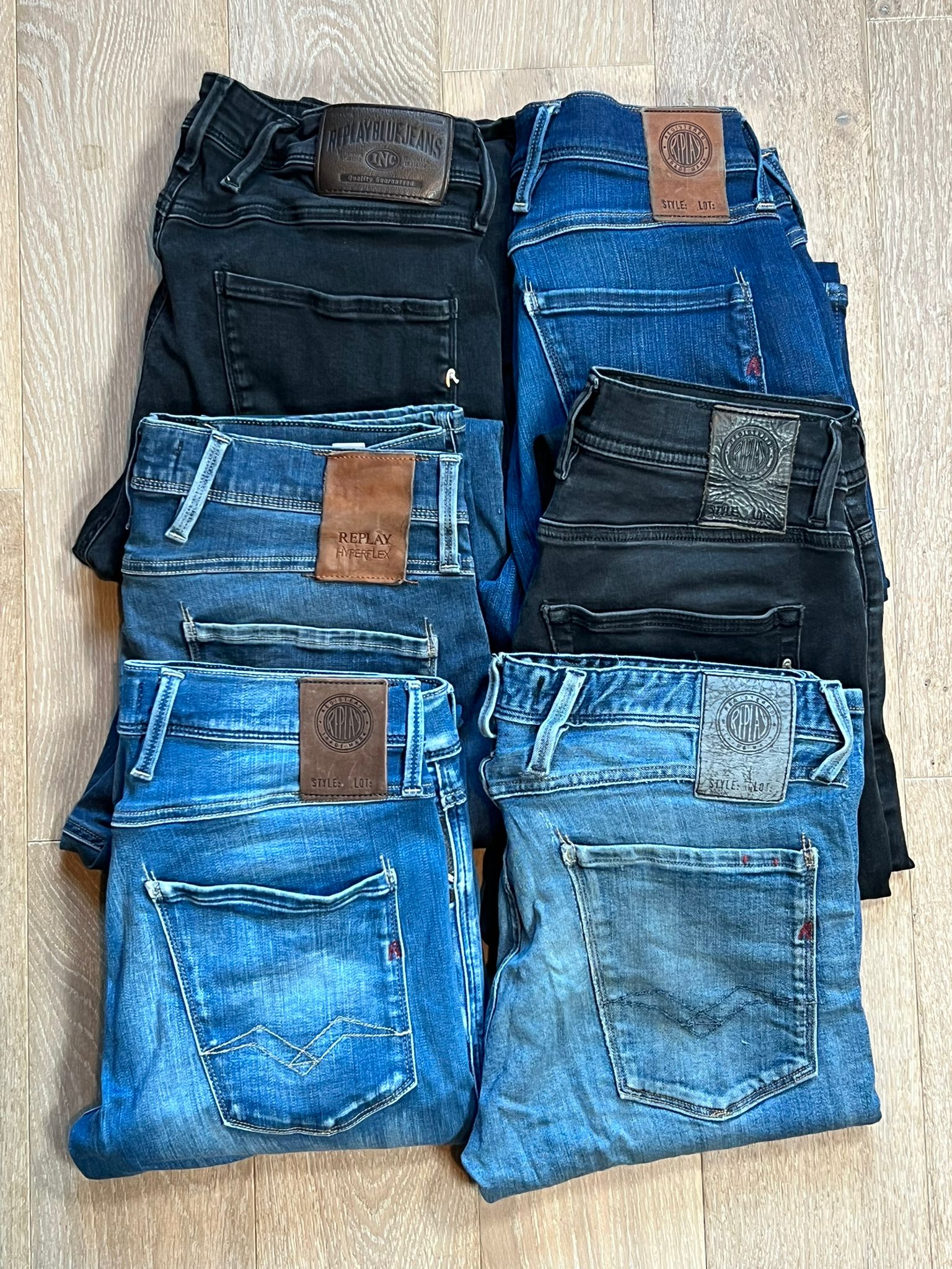 Replay Anbass Jeans bulk x6