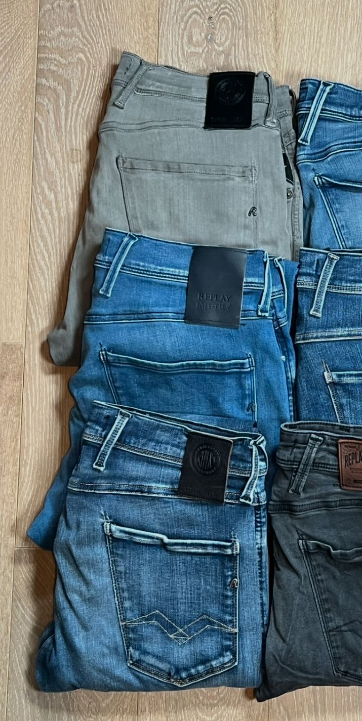 Replay Anbass jeans Bulk x6