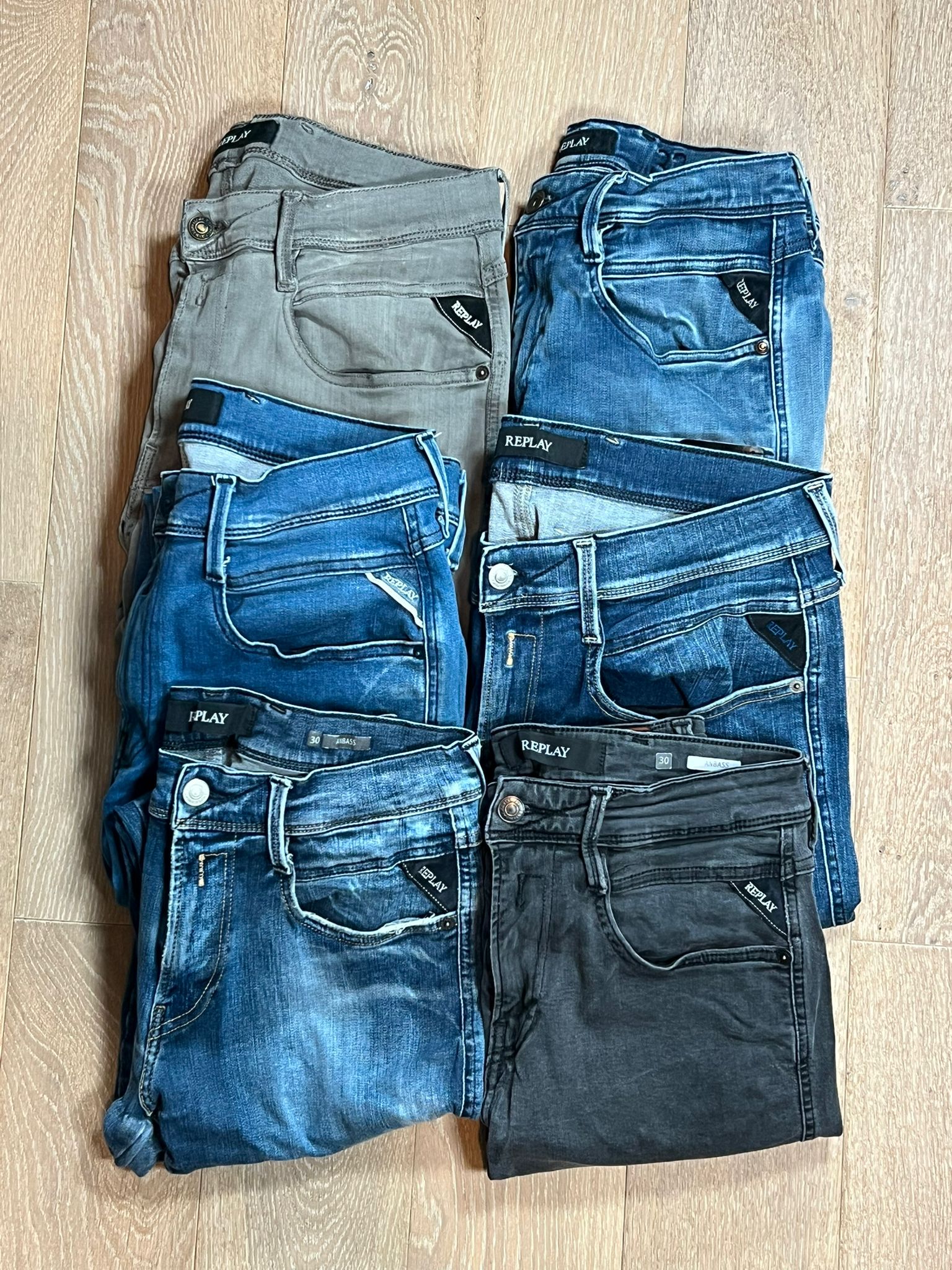 Replay Anbass jeans Bulk x6