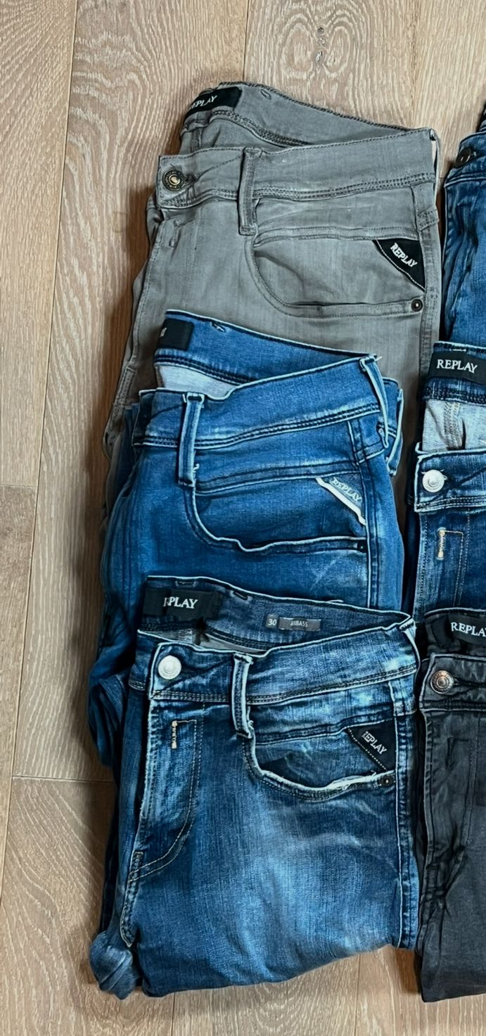 Replay Anbass jeans Bulk x6