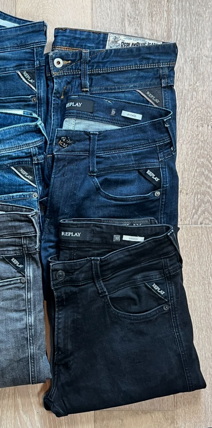 Replay AnbAss Jeans Bulk x6