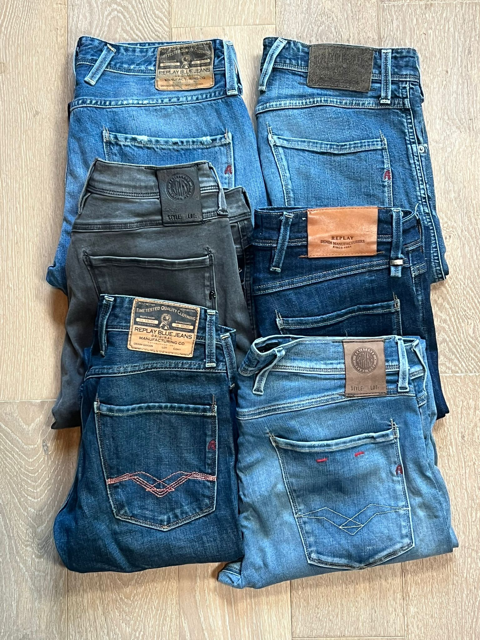 Replay Anbass jeans Bulk x6