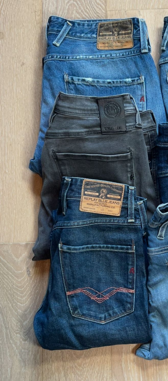 Replay Anbass jeans Bulk x6