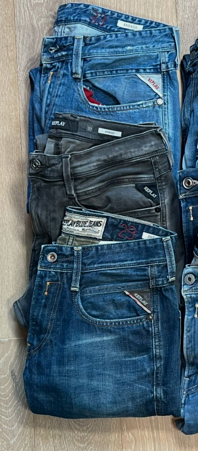 Replay Anbass jeans Bulk x6