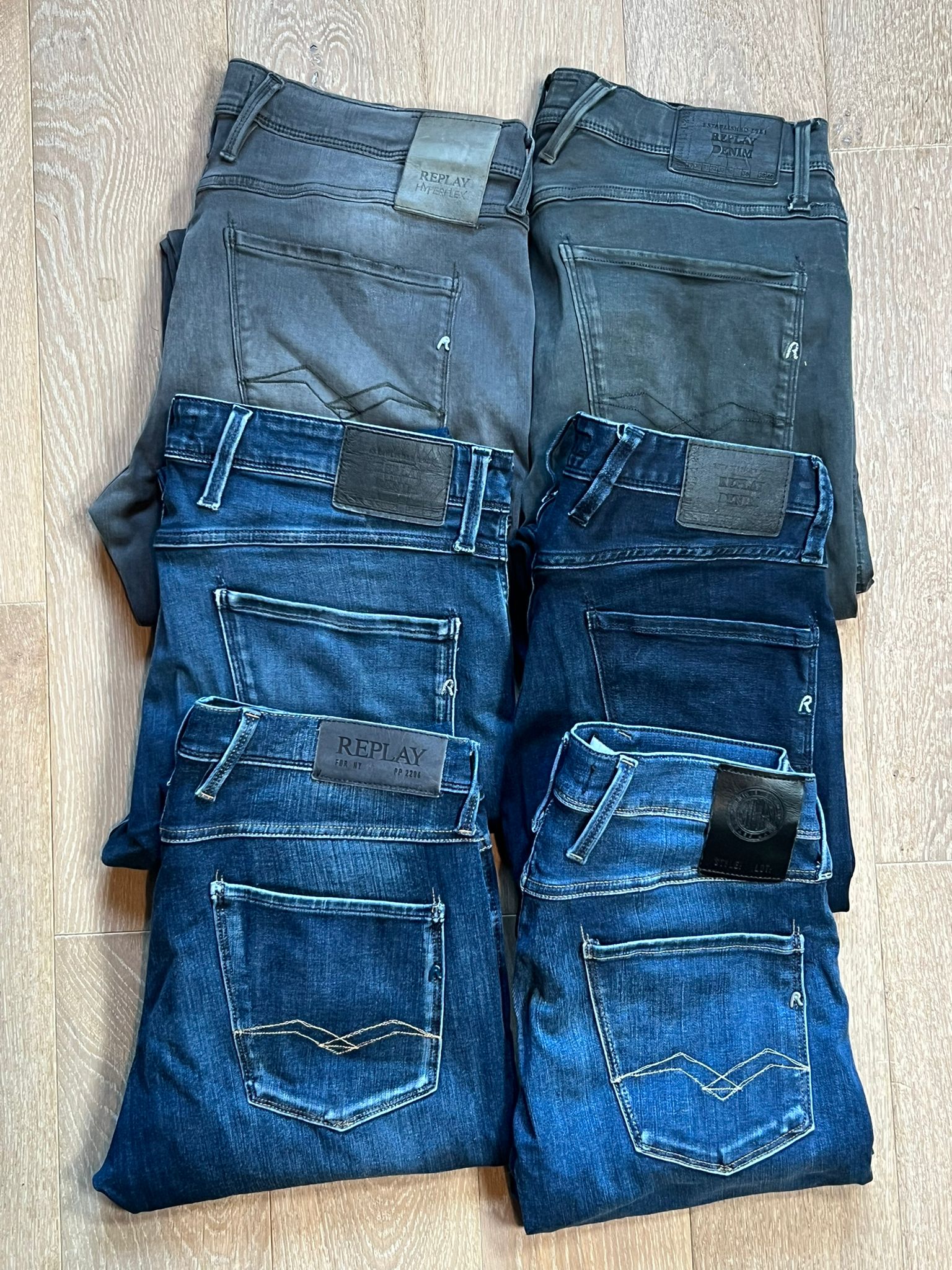 Replay Anbass Jeans Bulk x6