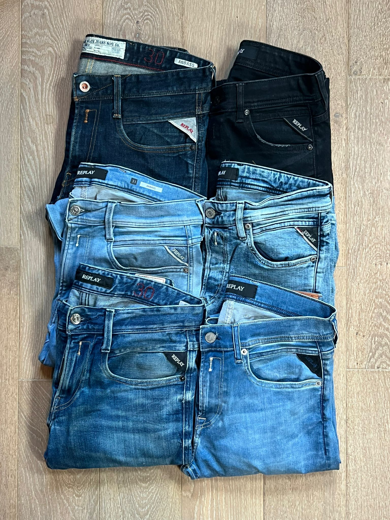 Replay Anbass Jeans Bulk x6