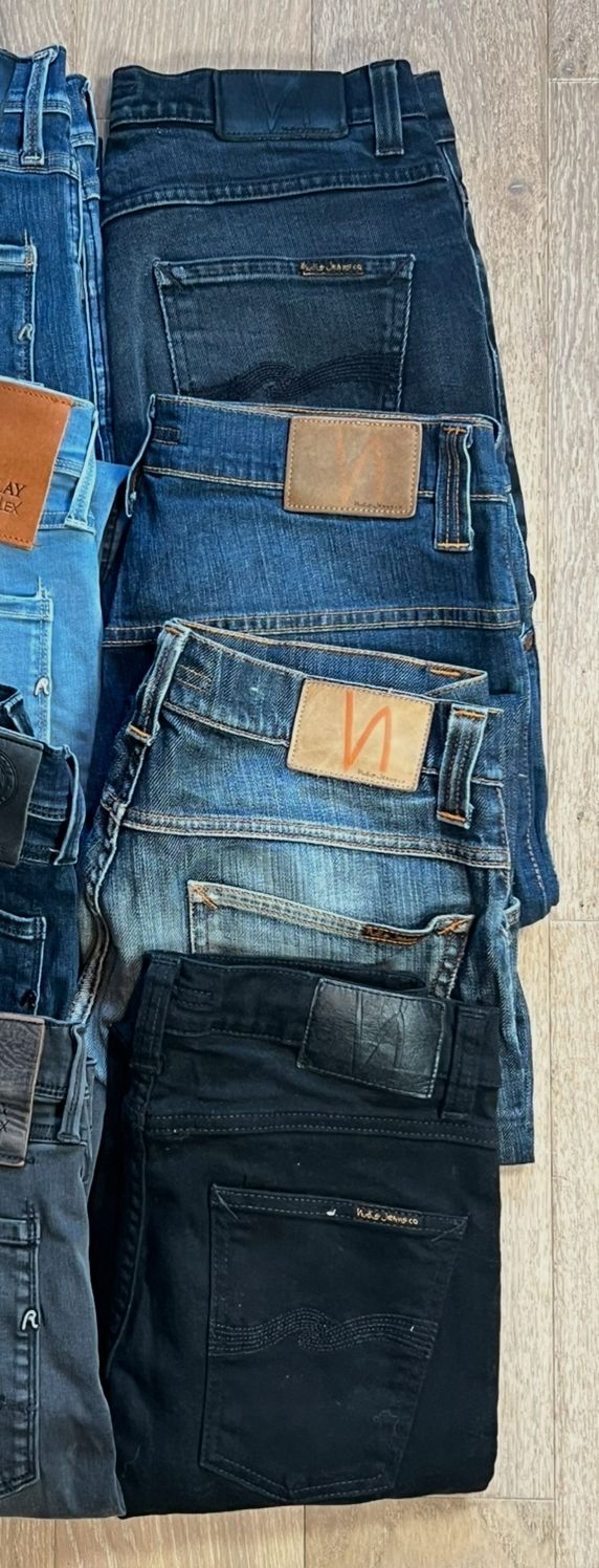Replay Anbass & Nudie Jeans bulk x8