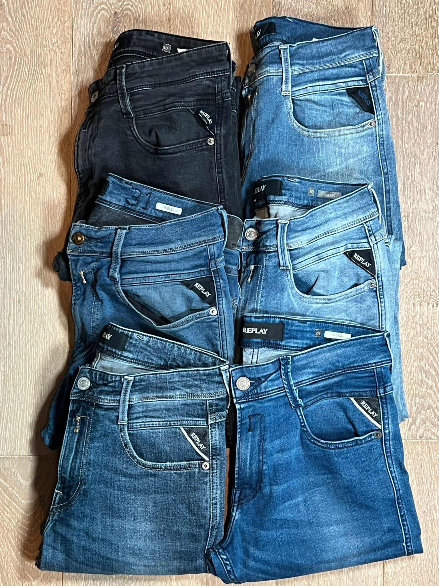 Replay Anbass Jeans Bulk x6