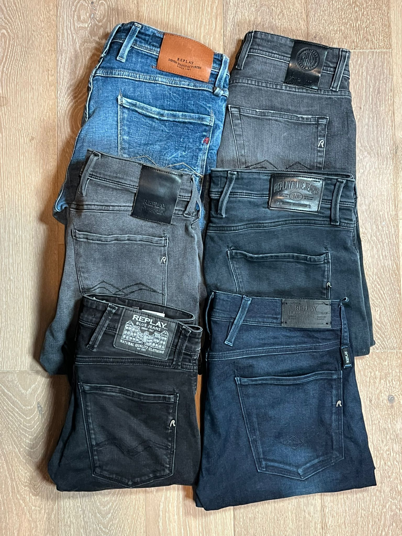 Replay Anbass Jeans Bulk x6