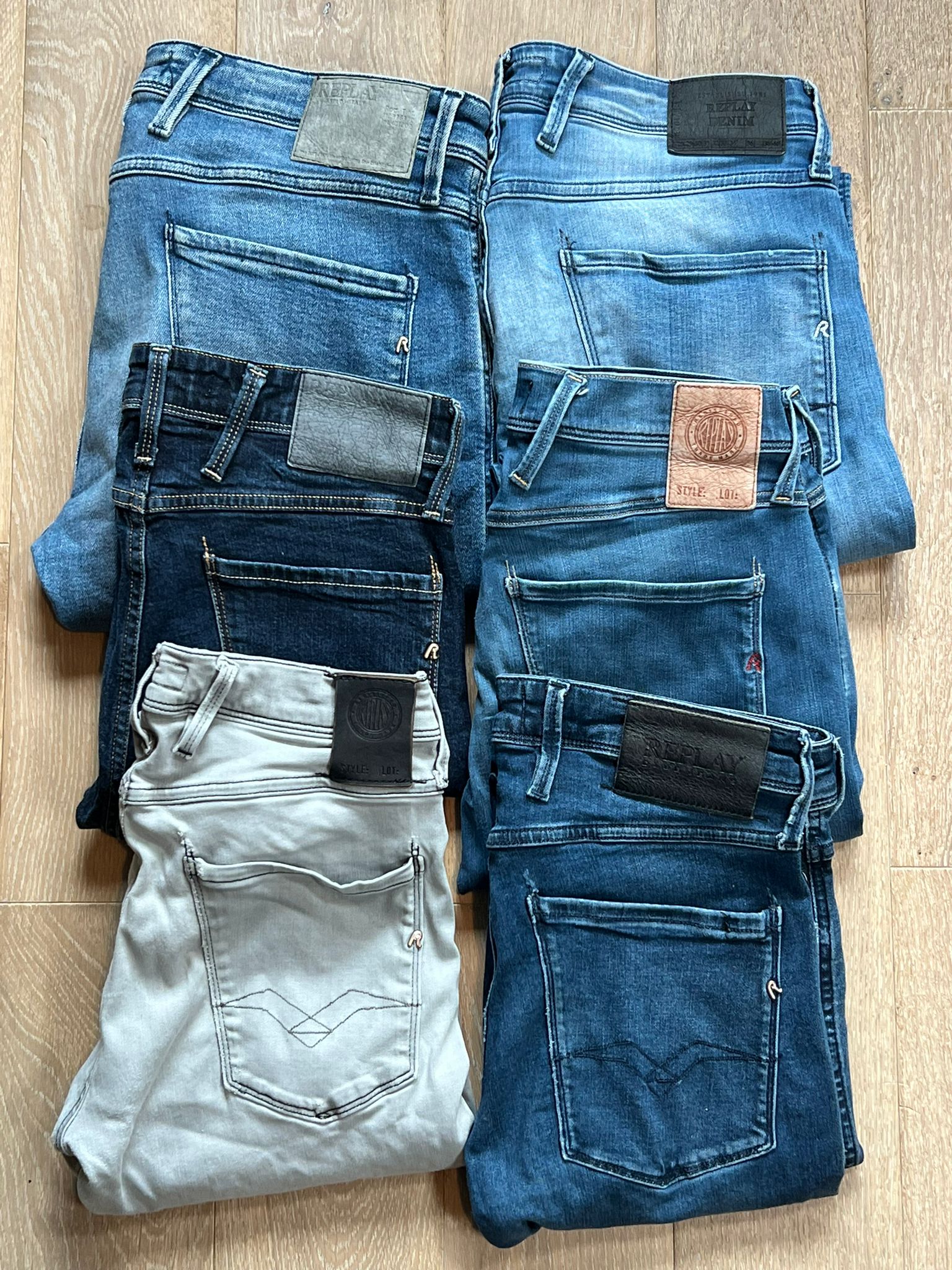 Replay Anbass Jeans Bulk x6