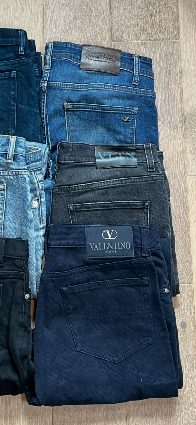A.P.C & Valentino Jeans Bulk x6