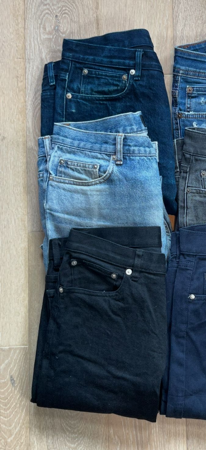A.P.C & Valentino Jeans Bulk x6