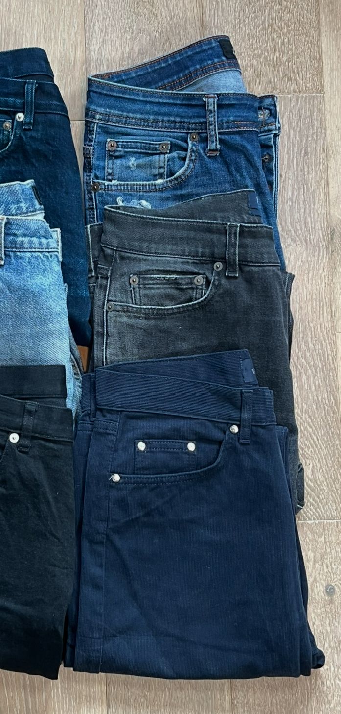 A.P.C & Valentino Jeans Bulk x6