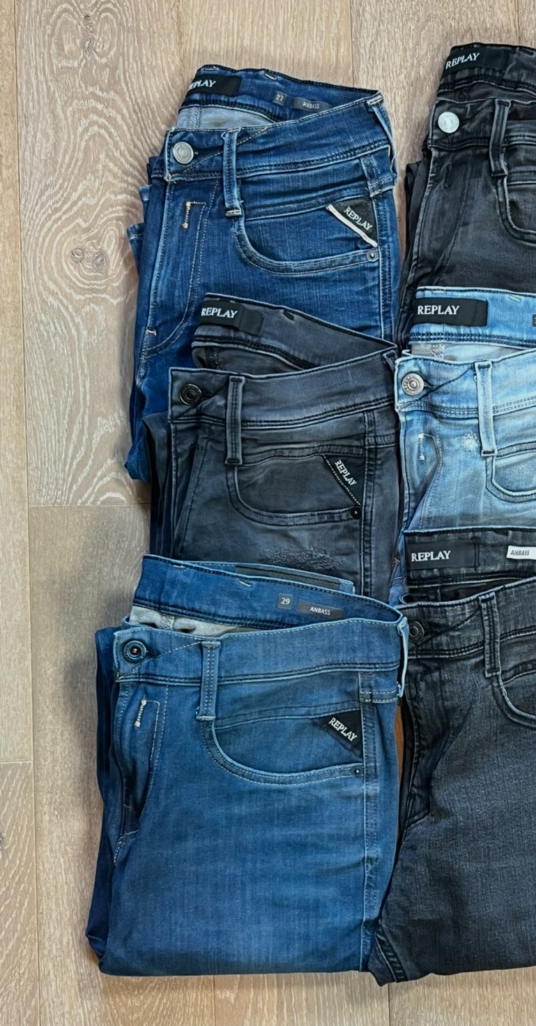 Replay Anbass Jeans Bulk x6