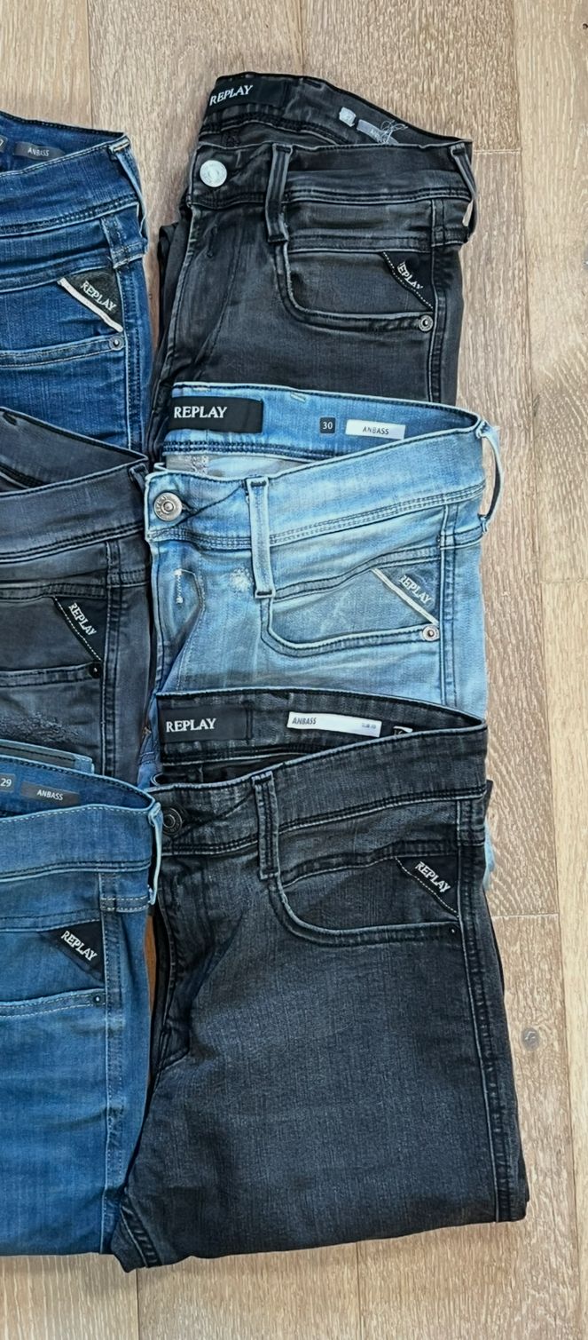 Replay Anbass Jeans Bulk x6