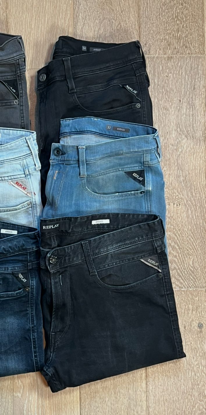 Replay Anbass Jeans Bulk x6