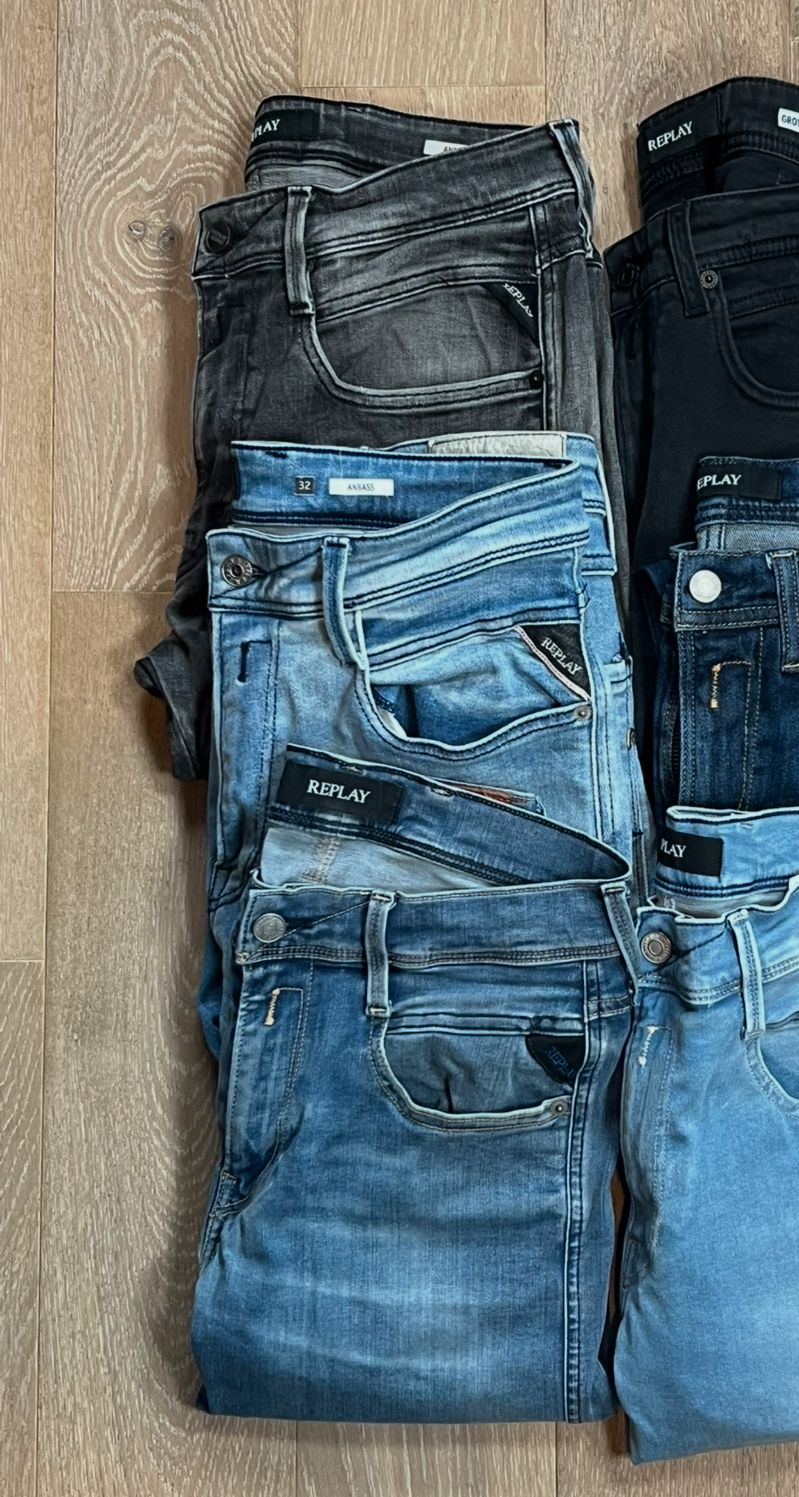 Replay Anbass Jeans Bulk x6