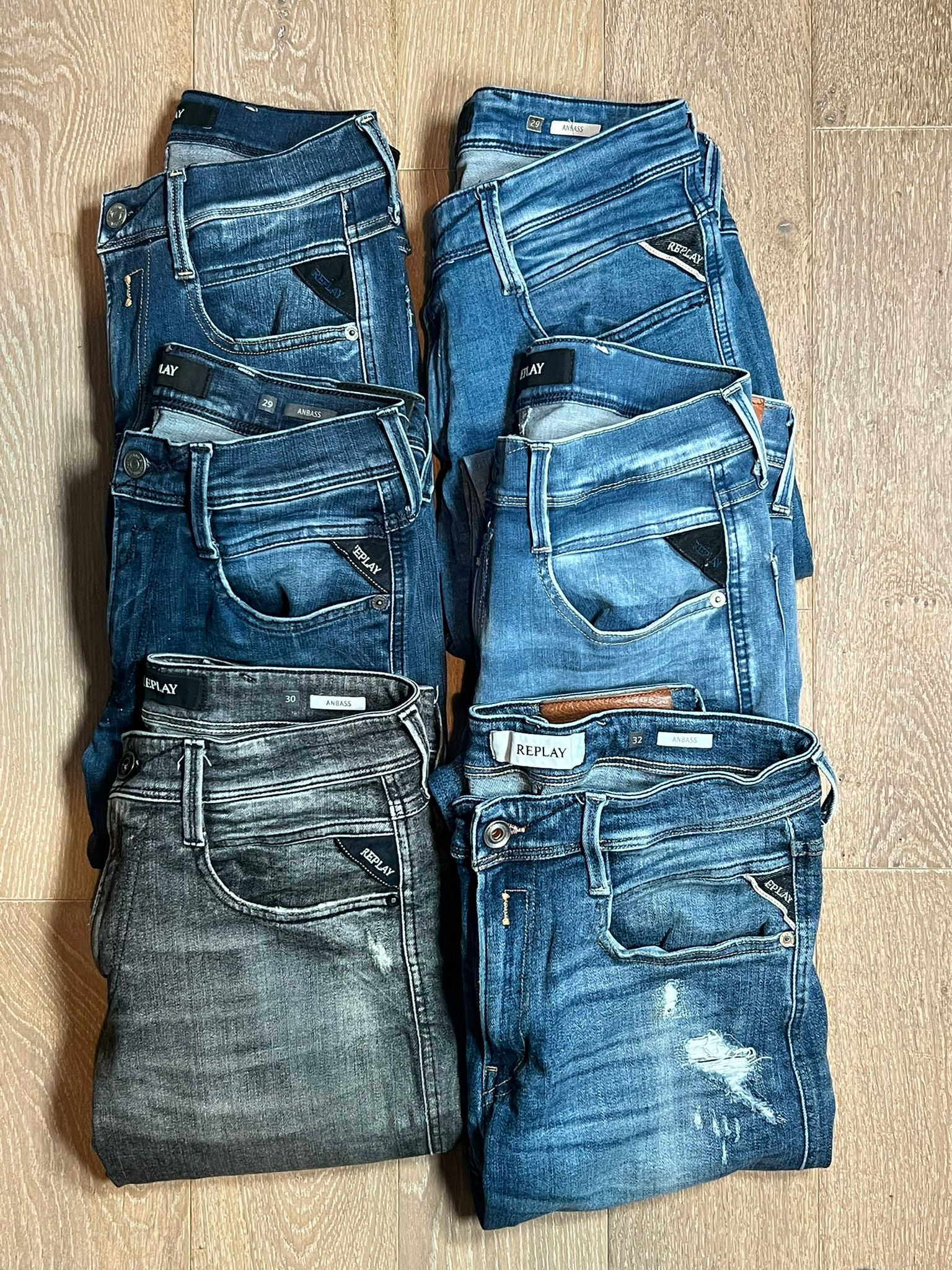 Replay Anbass Jeans Bulk x6