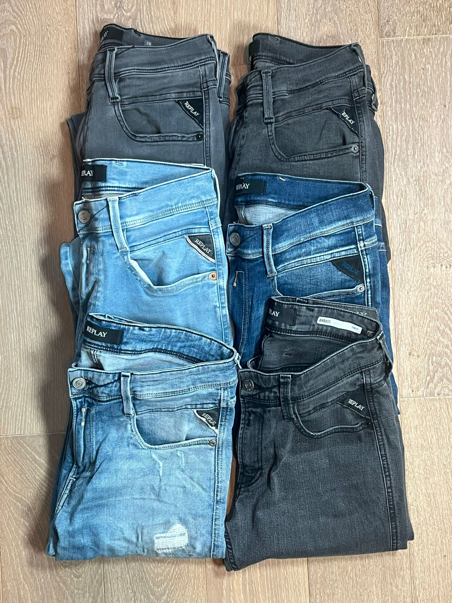 Replay Anbass Jeans bulk x6