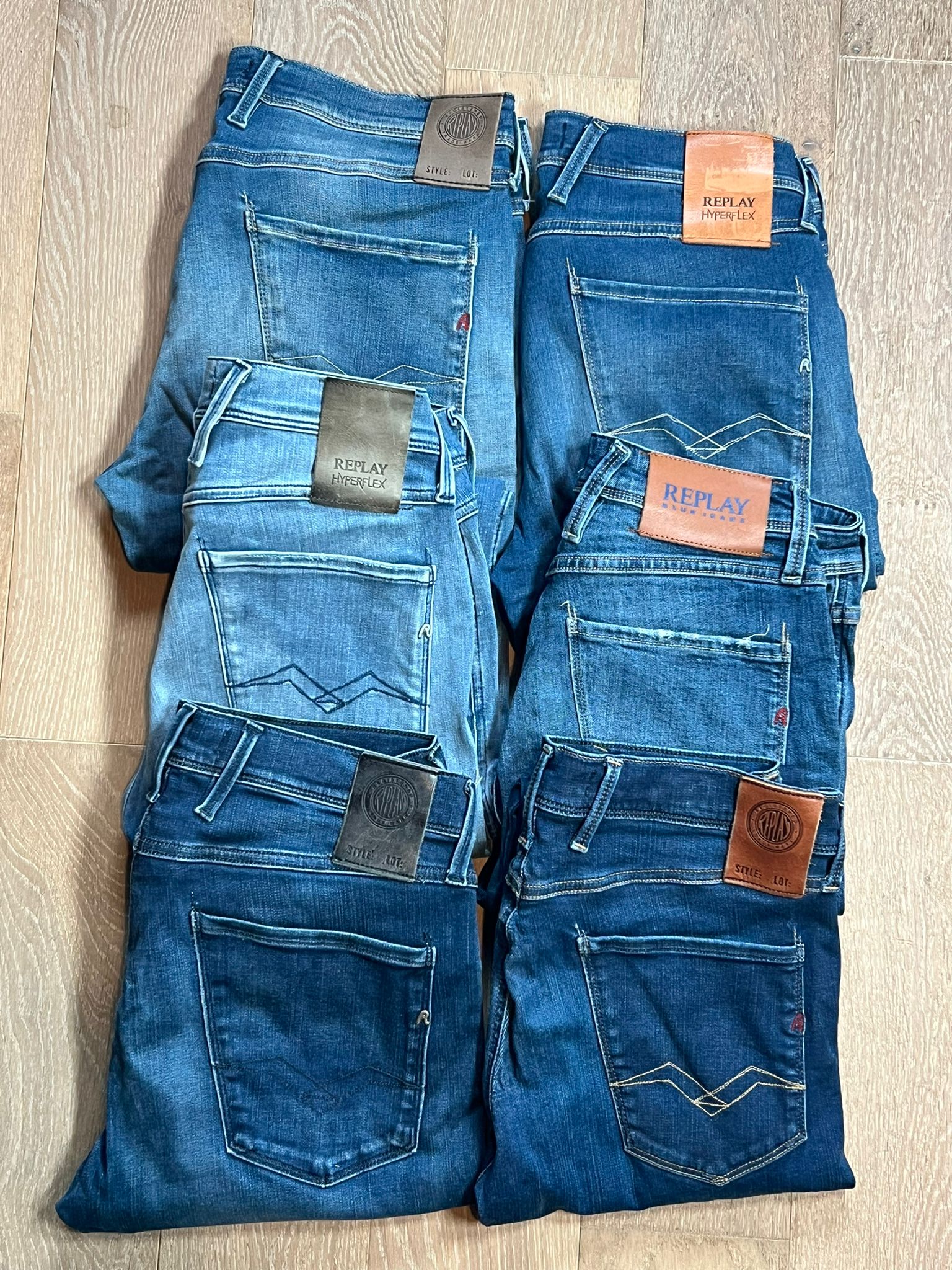 Replay Anbass Jeans Bulk x6