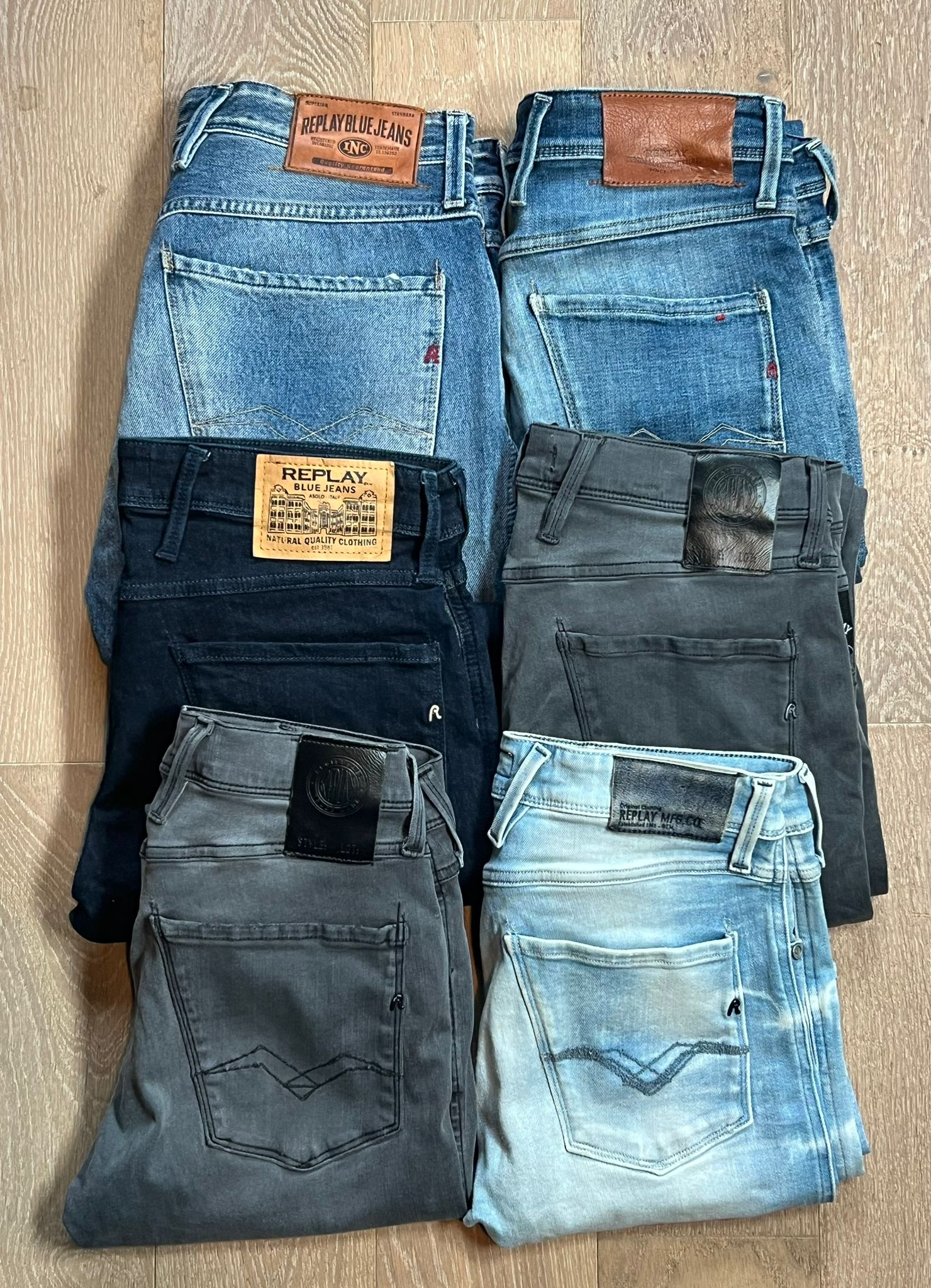 Replay Anbass Jeans Bulk x6