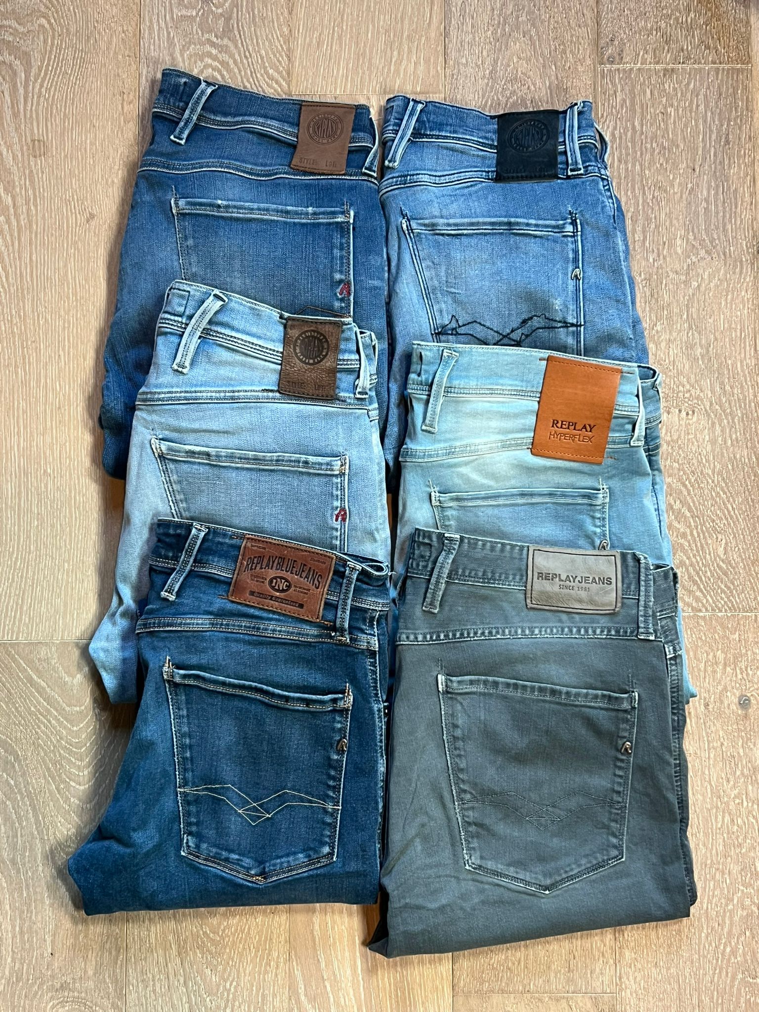 Replay Anbass Jeans Bulk x6