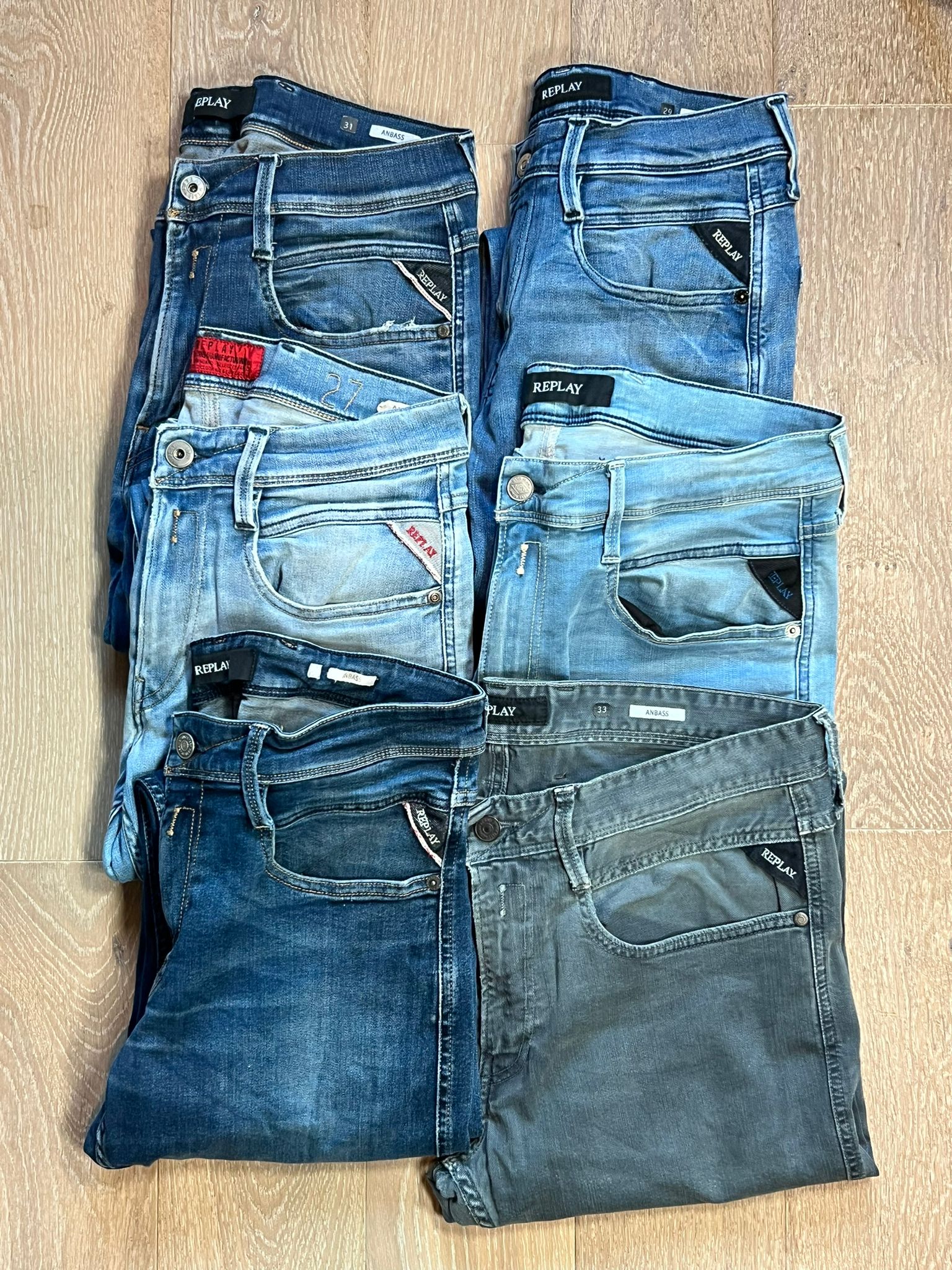 Replay Anbass Jeans Bulk x6