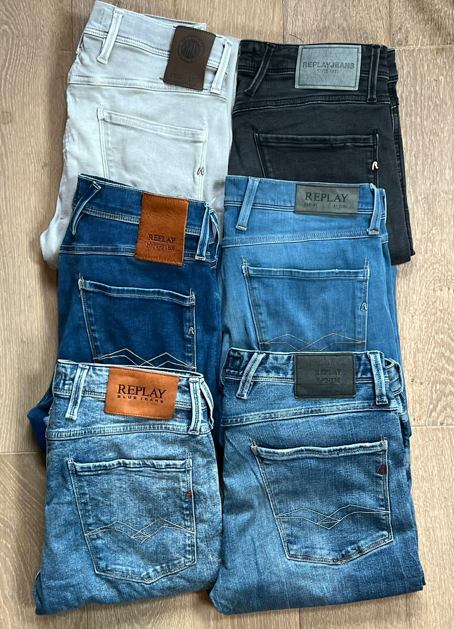 Replay Anbass Jeans Bulk x6