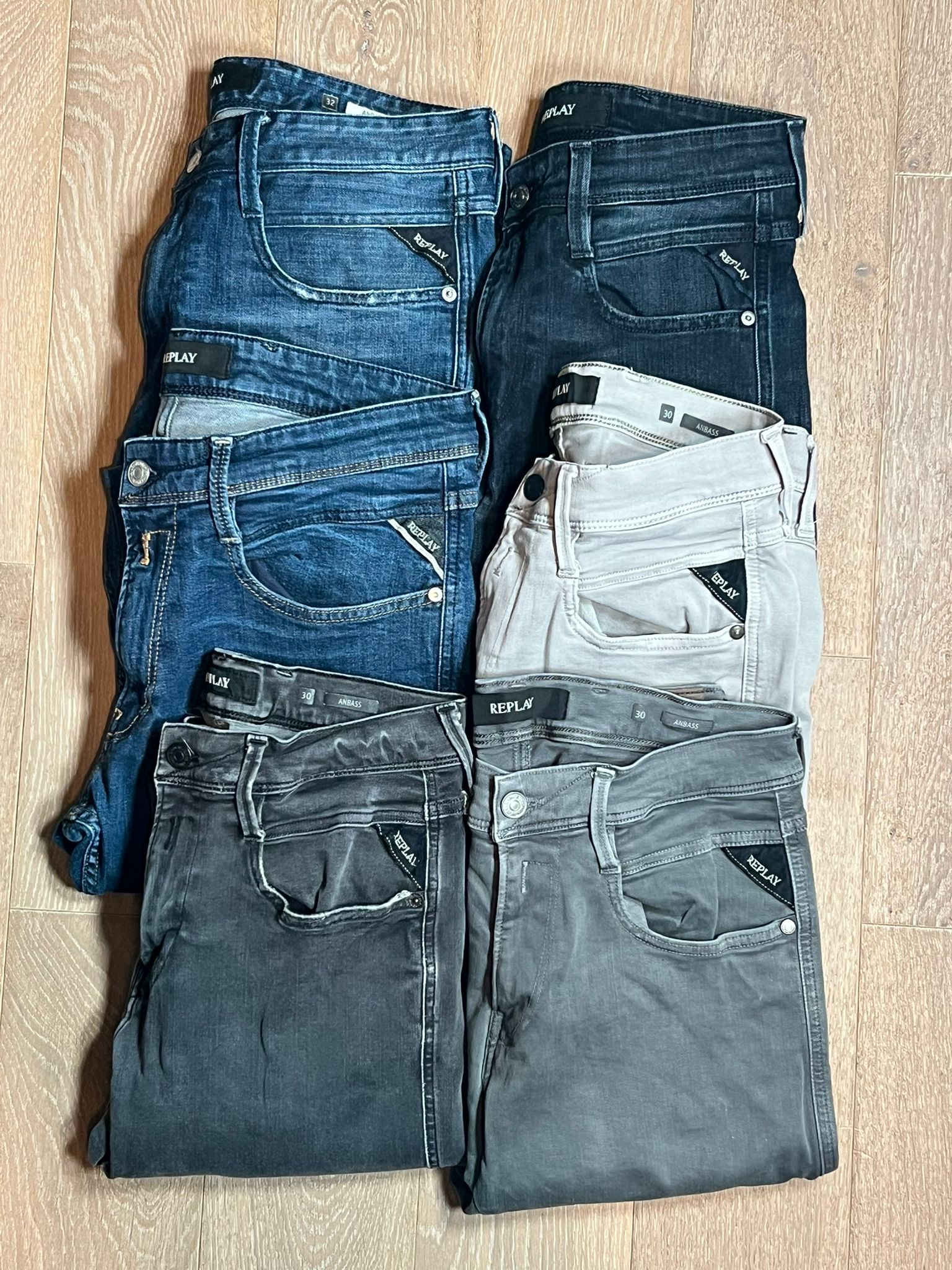 Replay Anbass Jeans Bulk x6
