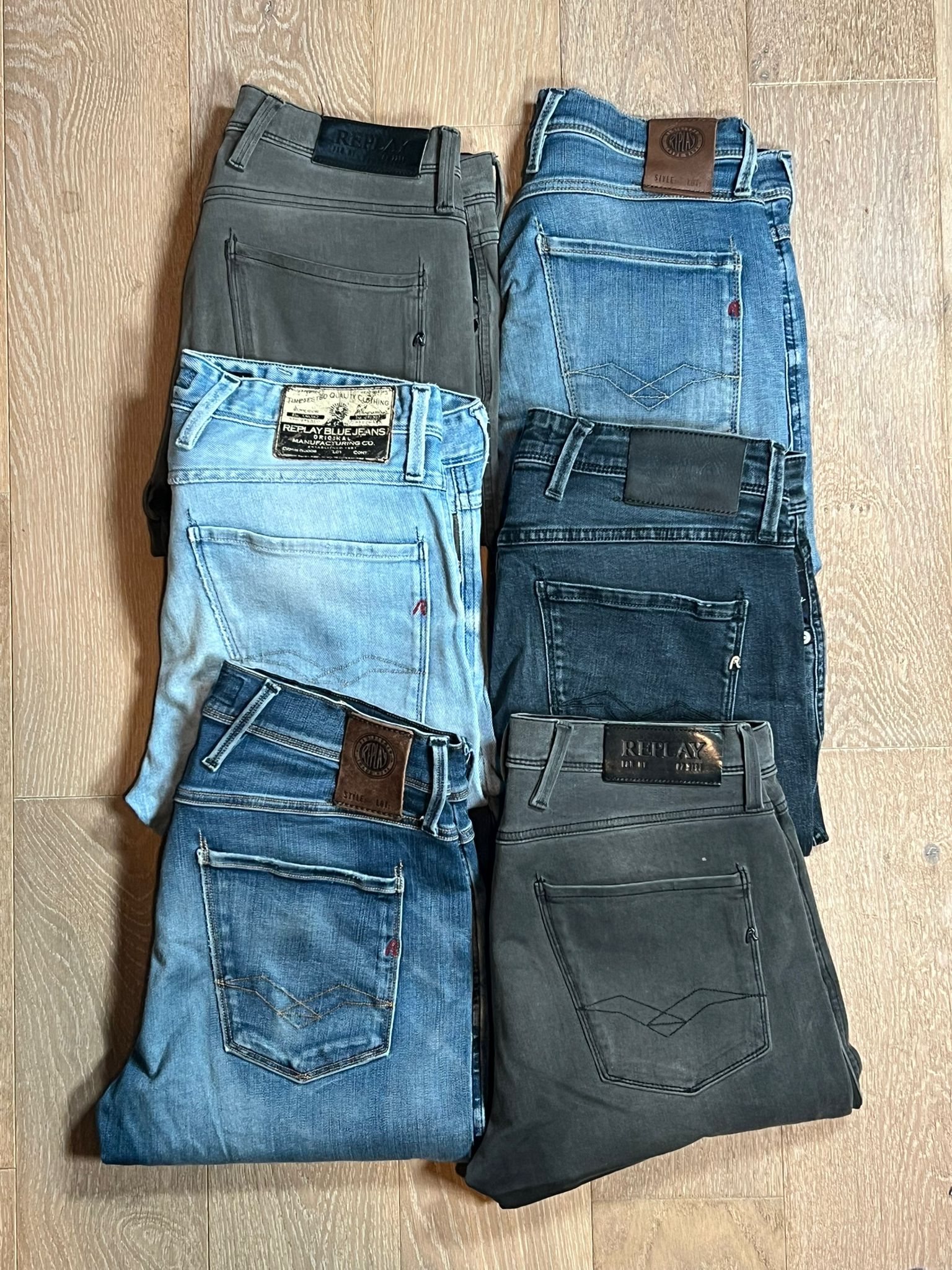 Replay Anbass Jeans Bulk x6