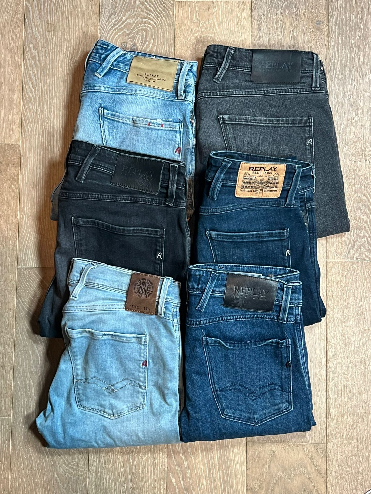 Replay Anbass Jeans Bulk x6