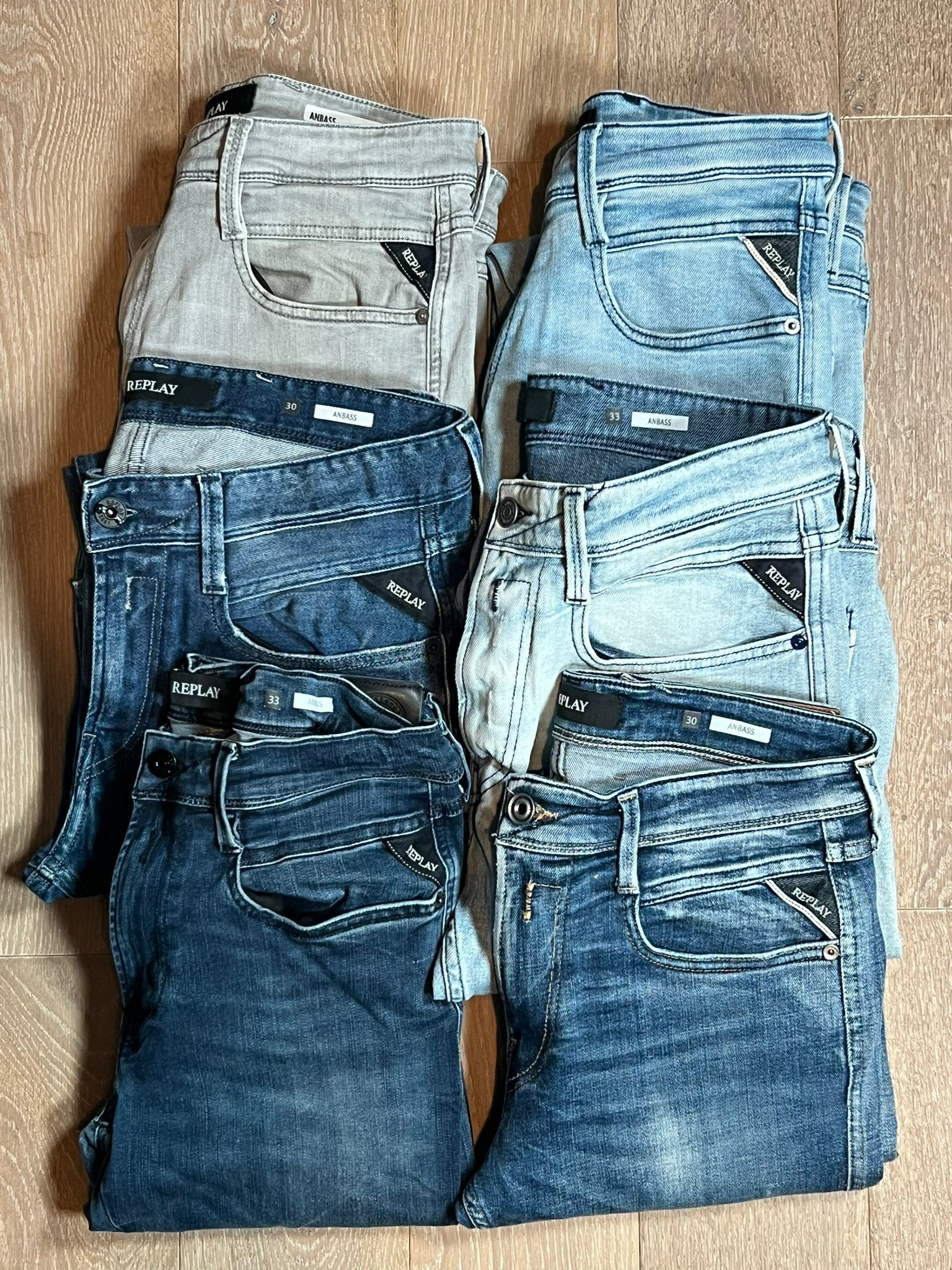 Replay Anbass Jeans Bulk x6