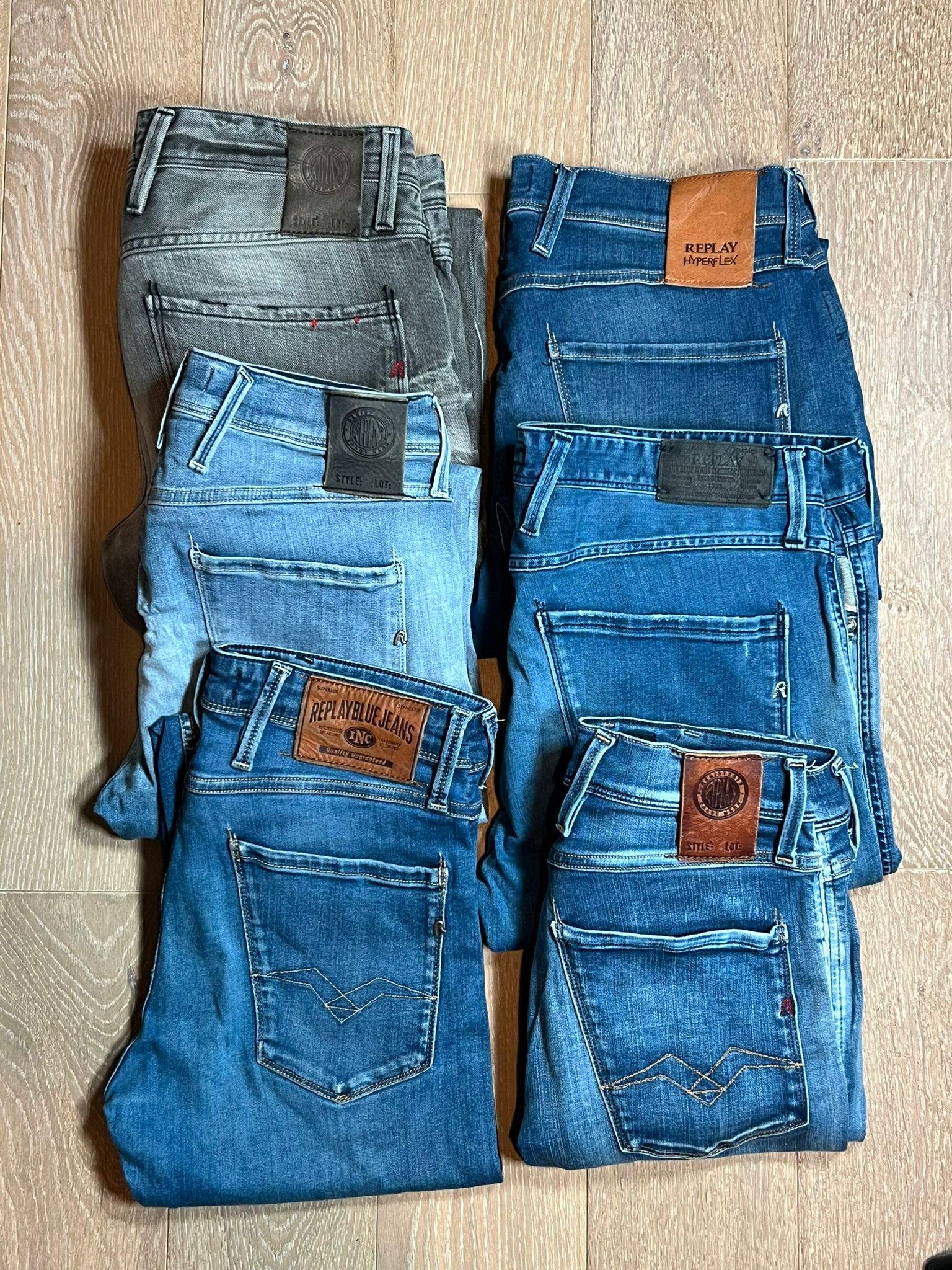 Replay Anbass Jeans Bulk x6