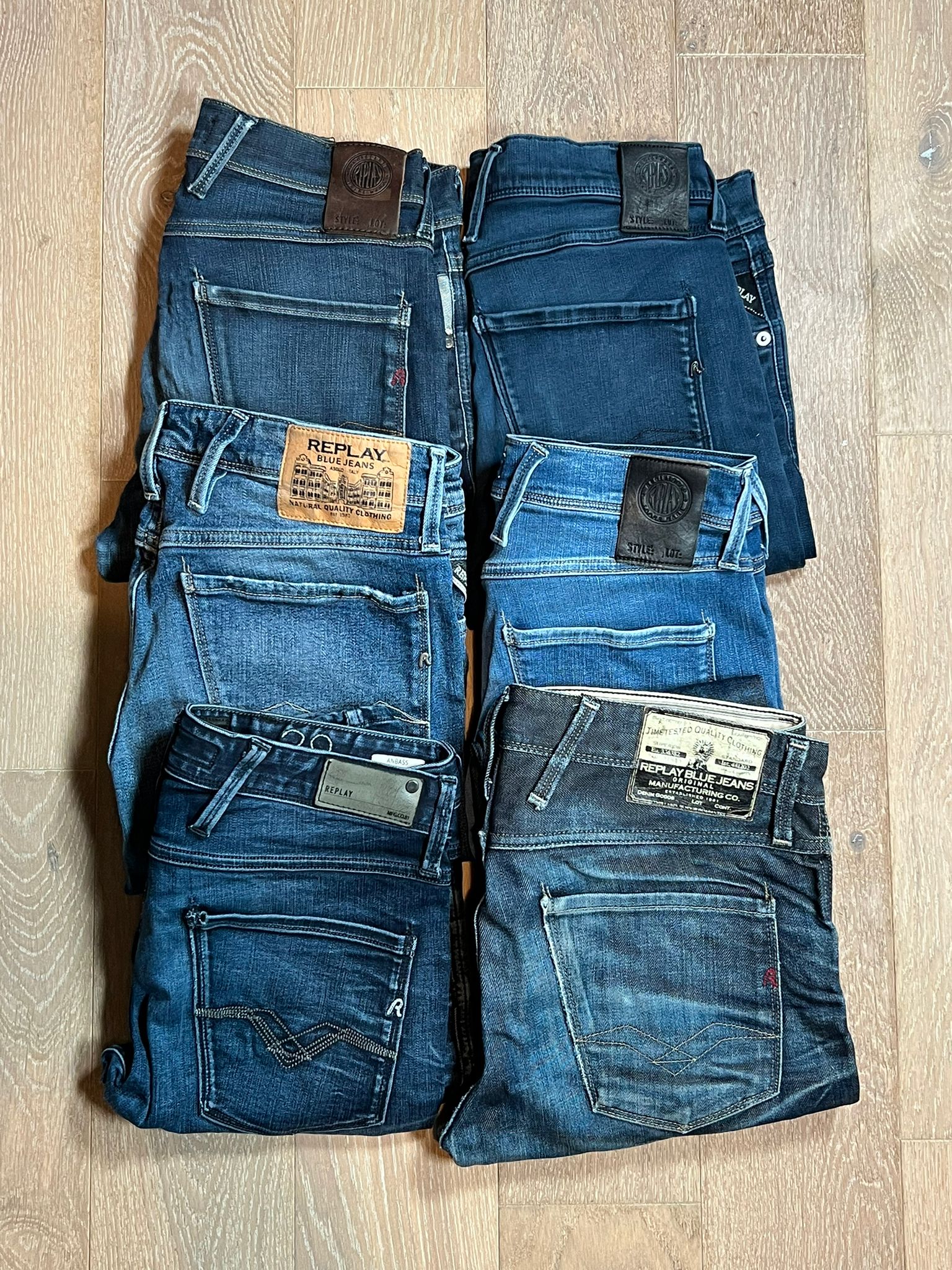 Replay Anbass Bulk Jeans x6
