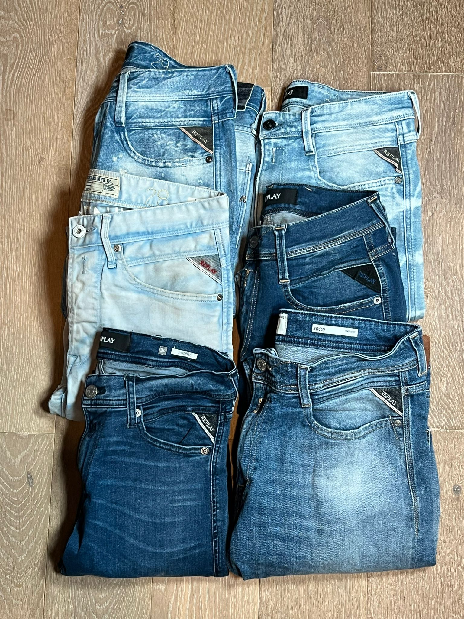 Replay Anbass Jeans Bulk x6