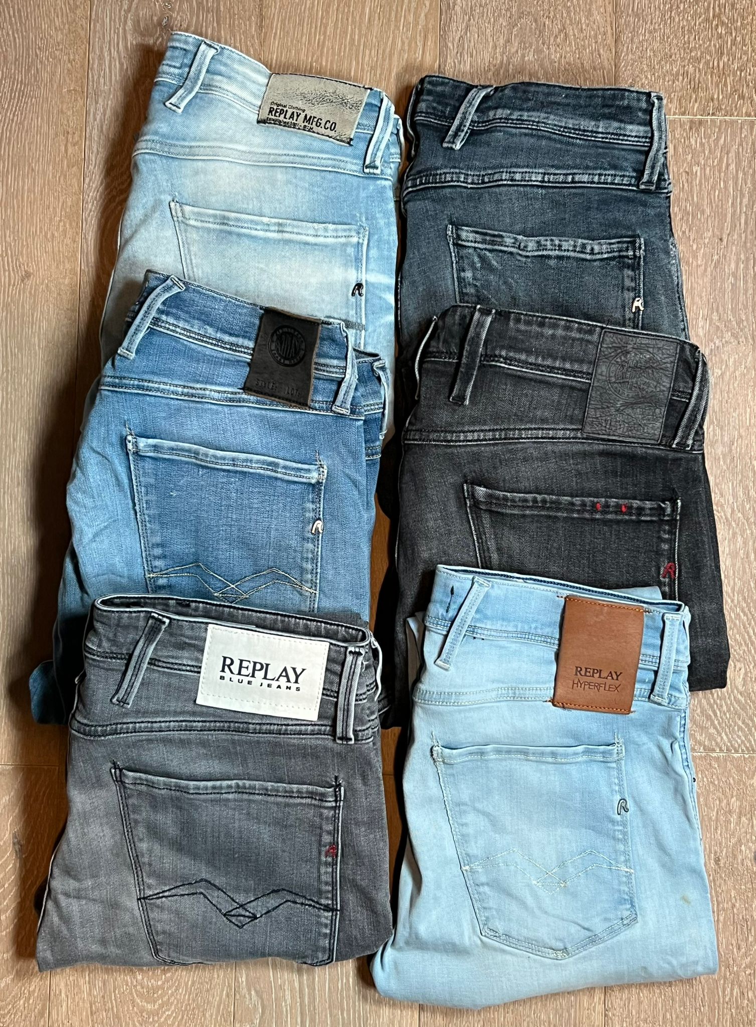 Replay Anbass Jeans Bulk x6