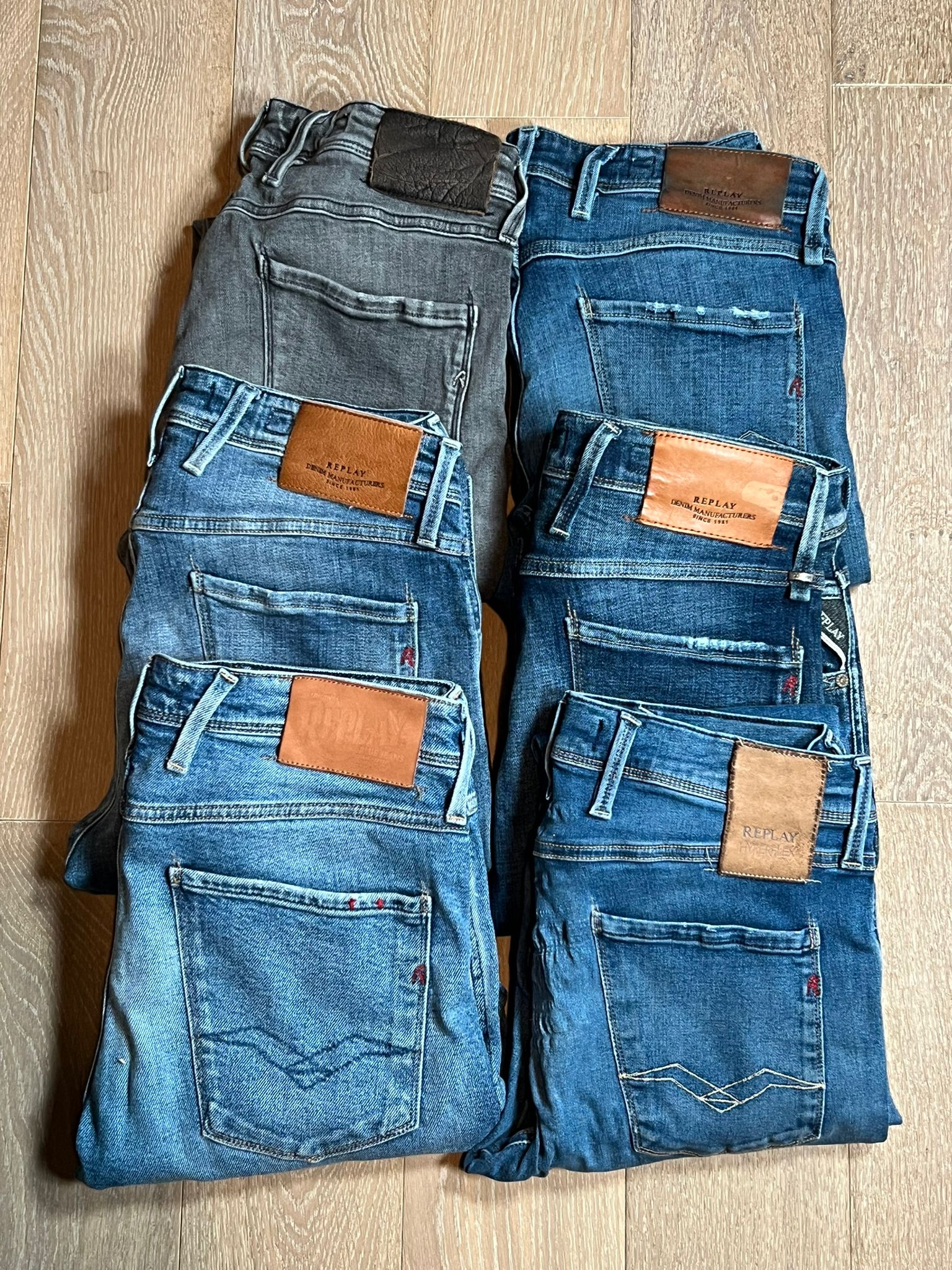 Replay Anbass Special Edition Jeans Bulk x6