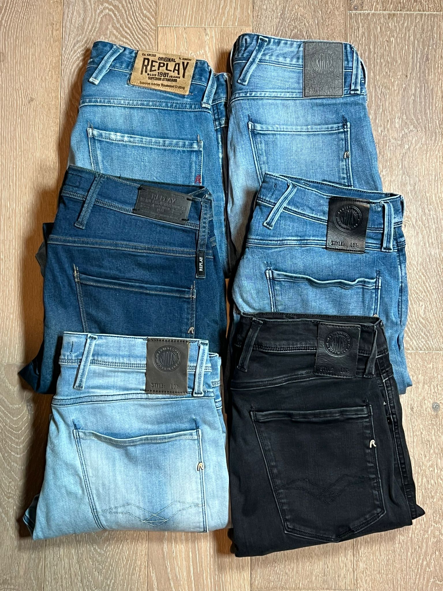 Replay Anbass Jeans Bulk x6